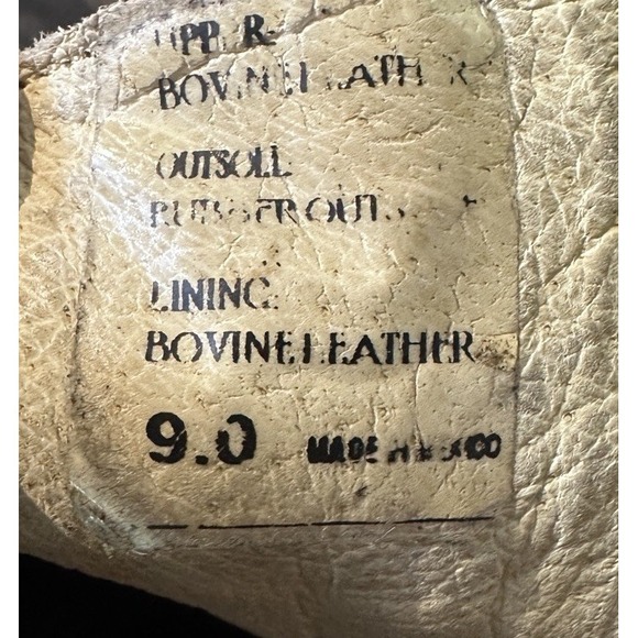 BED STU Cobbler Series Ghent Distressed Studded Ankle Boots Women's Size 9 - Picture 8 of 9